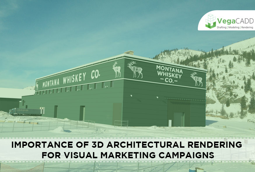 3D Architectural Rendering for visual marketing