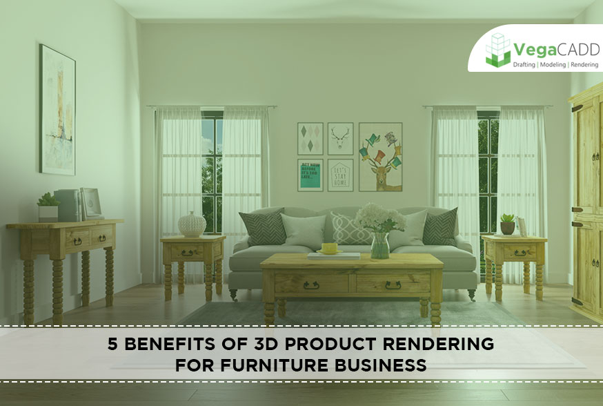 3D Product Rendering for Furniture Business