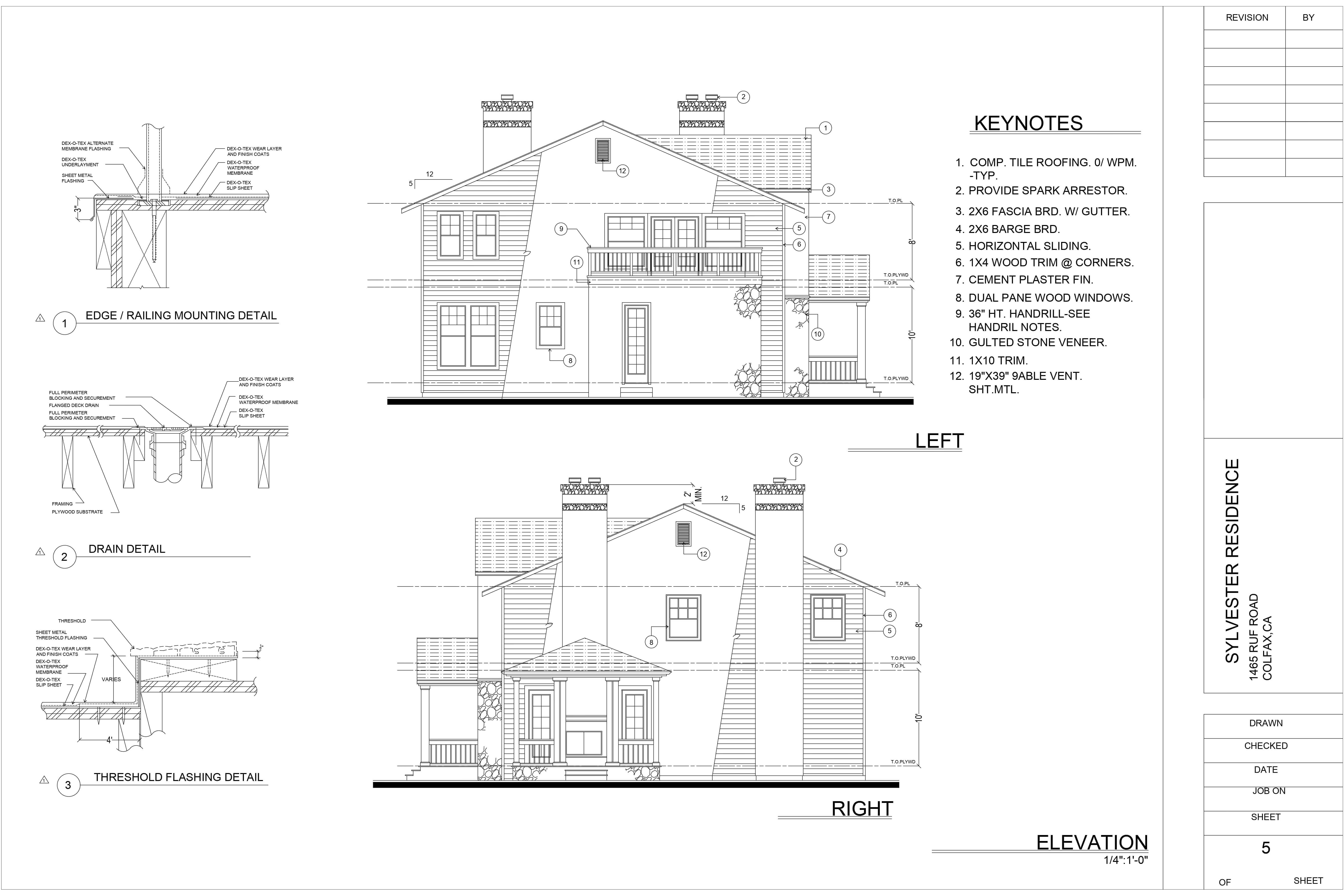 Architectural CAD Drafting Portfolio CAD Design Portfolio VegaCADD